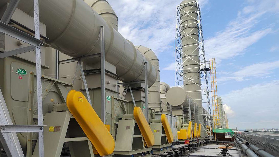 可瑞斯玻璃鋼風(fēng)機系列全面使用RTM工藝制造風(fēng)機蝸殼-保障風(fēng)機品質(zhì)